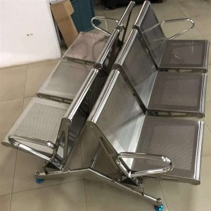 Dòng ghế dài chờ inox tại nội thất văn phòng Đăng Khoa