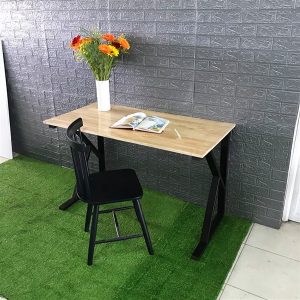 Thanh lý bàn chân sắt chữ K màu đen 1m2 – TLBGDK92 1 Thanh lý bàn chân sắt chữ K màu đen 1m2 – TLBGDK92