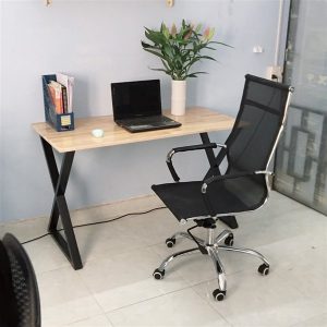 Thanh lý bàn chân sắt chữ X màu đen 1m2 – TLBGDK91 1 Thanh lý bàn chân sắt chữ X màu đen 1m2 – TLBGDK91