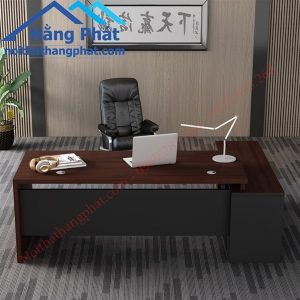 Thanh lý bàn giám đốc kèm tủ phụ - TLBGDK105 1 Thanh lý bàn giám đốc kèm tủ phụ - TLBGDK105